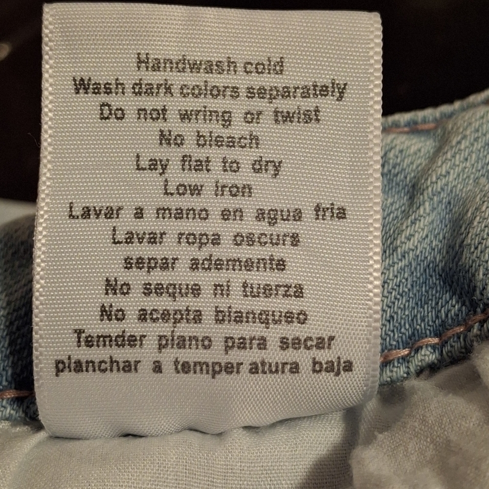 Judy Blue Jeans Boyfriend Fit Distressed Stretch Blue Jeans Women Size 9/29 - Picture 11 of 16